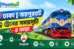 ঢাকা টু জয়পুরহাট ট্রেনের সময়সূচী ও ভাড়া ২০২৬