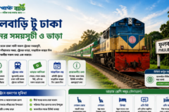 ফুলবাড়ি টু ঢকা ট্রেনের সময়সূচী ও ভাড়া ২০২৬